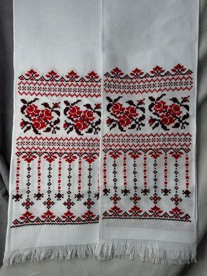 Вишиті рушники на ікони 1003 фото